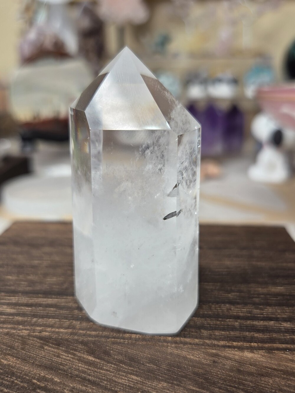 Clear Quartz Tower